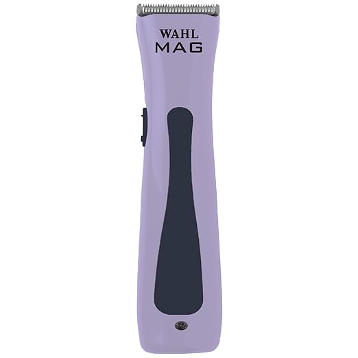 Wahl Professional Sterling Mag Trimmer, Lavender and Navy, Cord/Cordless, Lithium Ion, Quick-Detach Blade, 120 Minute Run Time