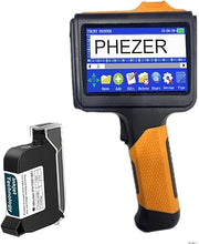 Load image into Gallery viewer, P19 Handheld Inkjet Printer for Any Surface, Portable 360° All-Round Coding Machine Print Height 2-12.7mm for Date/Time/Barcode/QR Code/Logo, with Cartridge(Anti-Slip Handle, Upgrade Version)

