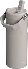 Load image into Gallery viewer, Stanley IceFlow Flip Straw 2.0 Water Bottle 16 OZ | Built-In Straw with Larger Opening | Lightweight &amp; Leak-Resistant | Insulated Stainless Steel | BPA-Free | Ash
