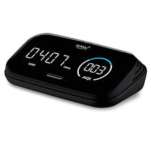Load image into Gallery viewer, Huma-i Smart (HI-300), Indoor Air Quality Monitor Which Measures CO2, VOC, Particle Matter (PM2.5 PM10 PM1.0), Temperature, Humidity with a Mobile app, Black
