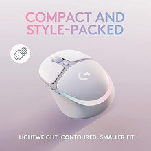 Load image into Gallery viewer, Logitech G705 Wireless Gaming Mouse, Customizable LIGHTSYNC RGB Lighting, Lightspeed Wireless, Bluetooth Connectivity, Lightweight, PC/Mac/Laptop - White Mist
