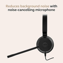 Load image into Gallery viewer, Jabra Evolve 20 SE Wired Dual-Ear Headset with Microphone for Work, USB-A and USB-C Wired Headphones, Microsoft Teams Certified, On-Ear Comfort, Connects to Laptops, iPhone &amp; Android Devices
