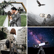 Load image into Gallery viewer, Low Profile Ball Head 52mm Tripod Head WEYLLAN DH52 Camera Head Mount, CNC Heavy Duty Ball Head with Two 1/4" Quick Release Plates, Panoramic Ballhead for Tripod, Monopod, DSLR, Max Load 66lbs /30kg
