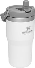 Load image into Gallery viewer, Stanley IceFlow Stainless Steel Tumbler with Straw - Vacuum Insulated Water Bottle for Home, Office or Car - Reusable Cup with Straw Leak Resistant Flip - Cold for 12 Hours or Iced for 2 Days (Polar)
