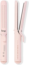 Load image into Gallery viewer, L&#39;ANGE HAIR Le Duo Grande 360° Airflow Styler | 2-in-1 Curling Wand &amp; Titanium Flat Iron Professional Hair Straightener and Curler with Cooling Air Vents to Lock in Style | Adjustable Temp (Blush)
