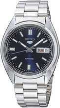 Load image into Gallery viewer, SEIKO 5 Automatic Blue Dial Stainless Steel Men&#39;s Watch SNXS77
