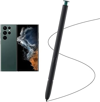 S22 Ultra S Pen for Samsung Galaxy S22 Ultra 5G SM-S908 Stylus Pen S Pen Replacement withoutBluetooth(Green)