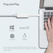 Load image into Gallery viewer, TP-Link USB C To Ethernet Adapter(UE300C), RJ45 To USB C [Thunderbolt 3/4 Compatible] Type-C Gigabit Ethernet LAN Network Adapter, Compatible With Apple MacBook Pro 2017-2023, MacBook Air, And More

