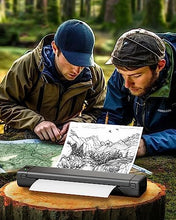 Load image into Gallery viewer, Phomemo Wireless Portable Printer, Supports A4 8.27&quot;x11.69&quot;, Inkless Mobile Printer Compatible with iOS, Android &amp; Laptop, Portable Printers Wireless for Travel, Mobile Office, School, Home, Car
