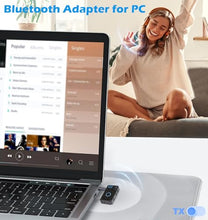 Load image into Gallery viewer, Airplane Bluetooth Adapter for AirPods Headphones, Bluetooth Transmitter for TV Headphones, Wireless Audio Receiver for Home Stereo, 3.5mm AUX Adapter for Car, KAIY Wireless 5.4 Transmitter Receiver
