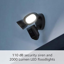 Load image into Gallery viewer, Ring Floodlight Cam Wired Pro with Bird’s Eye View and 3D Motion Detection (2021 release) | 2-pack, Black
