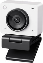 Load image into Gallery viewer, OBSBOT Meet 2-4K Webcam for PC with 1/2&quot; Sensor, AI Framing &amp; Autofocus, Beauty Mode, Lightweight, Gesture Control, HDR, Dual Microphone, 60 FPS, Web Cam for Streaming, Meeting, Gaming. (Cloud White)
