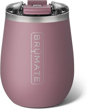 Load image into Gallery viewer, BrüMate Uncork&#39;d XL MÜV - 100% Leak-Proof 14oz Insulated Wine Tumbler with Lid - Vacuum Insulated Stainless Steel Wine Glass - Perfect For Travel &amp; Outdoors (Rose Taupe)
