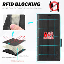 Load image into Gallery viewer, TUCCH Wallet Case for Galaxy Z Fold7 2025, PU Leather Folio Cover with Kickstand RFID Blocking [4 Card Slots] Magnetic Shock-Absorbent PC Shell Compatible with Galaxy Z Fold 7 (8.0&quot;) 5G, Black
