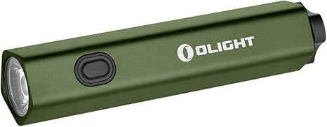 OLIGHT Diffuse Rechargeable EDC Pocket Flashlight, 700 Lumens USB-C Charging Keychain Flashlights, High-Performance LED Light, AA Flashlight for Outdoor and Night Working(OD Green)