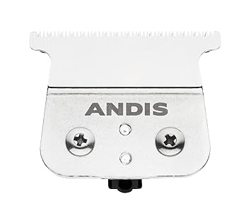 Andis 04535 Cordless T-Outliner Carbon Stainless-Steel Replacement T-Blade – Close & Sharp Cutting, Zero-Gapped, Dependable & Long-Life Blade - Compatible for Andis Model ORL Trimmer, Silver