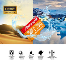 Load image into Gallery viewer, MMOMENT 128GB Micro SDXC Card MM23, A2, UHS-I, U3, V30, Class 10 Compatible, Read Speed Up to 160 MB/s, Write Speed Up to 100 MB/s, SD Adapter Included
