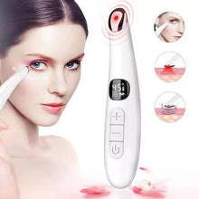 Load image into Gallery viewer, Eye Bliss Pro - Heated Eye Massager with Adjustable Stainless Steel Tip, LED Light Therapy &amp; Gentle Massage for Dry Eyes, Fine Lines, and Collagen Stimulation - at-Home Spa Treatment
