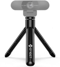 Load image into Gallery viewer, Webcam Tripod, EMEET Professional Webcam Mini Tripod, Portable &amp; Lightweight, Adjustable Height from 5.7-12.2 in, Stable Use, Universal Compatible for Most Webcams/Phones/GoPros/Mirrorless Cameras
