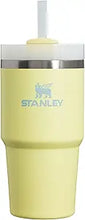 Load image into Gallery viewer, Stanley Quencher H2.0 FlowState Stainless Steel Vacuum Insulated Tumbler with Lid and Straw for Water, Iced Tea or Coffee, Smoothie and More, Pomelo, 20oz
