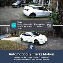 Load image into Gallery viewer, WYZE Cam Pan v3 Indoor/Outdoor IP65-Rated 1080p Pan/Tilt/Zoom Wi-Fi Smart Home Security Camera with Color Night Vision, 2-Way Audio, Compatible with Alexa &amp; Google Assistant, White, 2-Pack
