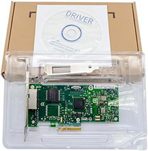 Load image into Gallery viewer, with Intel Chipset 82580 I340-T2 E1G44HT 1G Gigabit Ethernet Network Adapter (NIC), Dual Copper RJ45 Ports, PCI Express 2.0 X4
