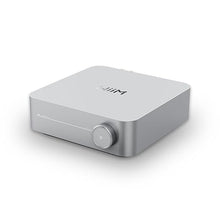 Load image into Gallery viewer, WiiM Amp: Multiroom Streaming Amplifier | Compatible with AirPlay, Google Cast, Alexa | HDMI, Voice Control | Stream from Spotify, Amazon Music, Tidal &amp; More | Silver
