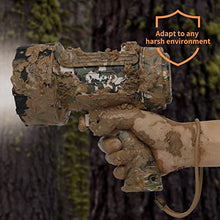 Load image into Gallery viewer, BUYSIGHT Rechargeable Spotlight Flashlight,1600 lumens Hand held Spotlight Waterproof Flashlight Hunting floodlight with red Lens(Camouflage Green-COB)
