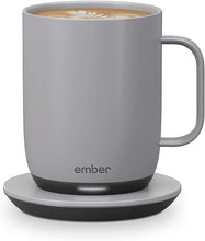 Load image into Gallery viewer, Ember Temperature Control Smart Mug 2, 14 Oz, App-Controlled Heated Coffee Mug with 80 Min Battery Life and Improved Design, GrayModel
