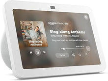 Load image into Gallery viewer, Amazon Echo Show 8 (newest model), With Spatial Audio, Smart Home Hub, and Alexa, Glacier White
