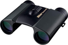 Load image into Gallery viewer, Nikon Trailblazer 8x25 ATB Black Binoculars 8218 | Waterproof, Fogproof, Dual-hinge design, Compact Binocular, Black Rubber Armoring, Mutlilayer-coated lenses | Official Nikon USA Model
