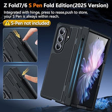 Load image into Gallery viewer, Oterkin Magnetic for Samsung Galaxy Z Fold 7 Case Built-in Screen Protector [Thinner S Pen Holder &amp; Kickstand] [Fit for MagSafe] [Hinge Protection] Full Body Shockproof Phone Case for Z Fold 7, Black
