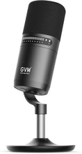 Load image into Gallery viewer, GVM Dynamic Microphone, XLR/USB Podcast Microphone with Mute Button, Monitoring Volume Control, Headphone Jack, Cardioid Gaming Mic, Vocal Mic for PC, MAC, Recording, Studio and Singing
