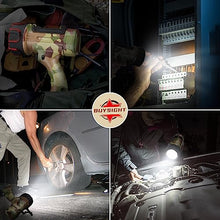Load image into Gallery viewer, BUYSIGHT Rechargeable Spotlight Flashlight, Hand held Spotlight 800 lumens Waterproof Flashlight Hunting Lamp with red Filter(Camouflage Gray Mini)
