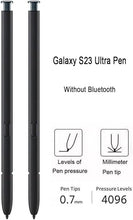 Load image into Gallery viewer, 2 Pcs Galaxy S23 Ultra S Pen Replacement for Samsung Galaxy S23 Ultra 5G Touch Stylus Pen, S23 S Pen Without Bluetooth Replacement Tips/Nibs (S23 Green)
