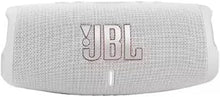 Load image into Gallery viewer, JBL Charge 5 - Portable Bluetooth Speaker with IP67 Waterproof and USB Out White,(JBLCHARGE5WHTAM)
