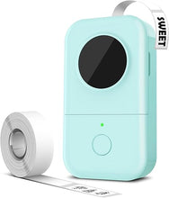 Load image into Gallery viewer, Phomemo D30 Label Maker Machine with Tape, Bluetooth Thermal Mini Label Printer for Storage, Barcode, Mailing, Office Supplies, Home, Organizing Storage,Small Portable Sticker Maker, Green

