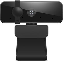 Load image into Gallery viewer, Lenovo HD 1080p Webcam (300 FHD)- Black w/ 95° Wide Angle, 360° Rotation Pan &amp; Tilt, Dual Microphones, Privacy Shutter
