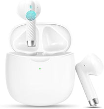 Load image into Gallery viewer, Wireless Earbuds, Bluetooth 5.4 Headphones In Ear with Noise Cancelling Mic, Bluetooth Earbuds Stereo Bass, IP7 Waterproof Sports Earphones, 32H Playtime USB C Charging White Ear Buds for Android iOS

