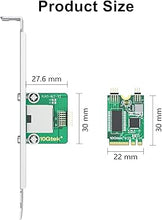 Load image into Gallery viewer, M.2 A+E Key 2.5G Gigabit Ethernet Network Card, 18-cm Cable Length
