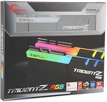 Load image into Gallery viewer, G.SKILL Trident Z RGB Series (Intel XMP) DDR4 RAM 16GB (2x8GB) 3600MT/s CL18-22-22-42 1.35V Desktop Computer Memory UDIMM (F4-3600C18D-16GTZRX)
