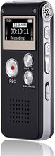 Load image into Gallery viewer, Digital Voice Recorder 16GB Voice Recorder with Playback for Lectures - USB Rechargeable Dictaphone Upgraded Small Tape Recorder Device
