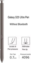 Load image into Gallery viewer, Galaxy S24 Ultra S Pen Replacement for Samsung Galaxy S24 Ultra 5G Touch Stylus Pen, 4096 Levels of Pressure Sensitivity S24 S Pen (Without-Bluetooth) Replacement + Tips/Nibs (Violet)
