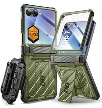 Load image into Gallery viewer, SUPCASE for Samsung Galaxy Z Flip 7 Case with Built-in Stand &amp; Belt-Clip (Unicorn Beetle Pro), [Hinge Protection] [Front Tempered Glass Screen Protector] Full Body Military-Grade Phone Cover, Guldan
