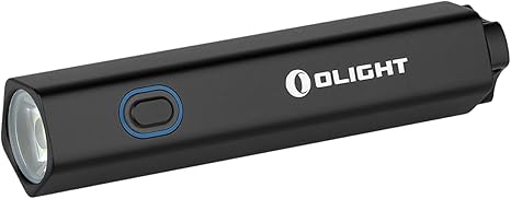 OLIGHT Diffuse Rechargeable EDC Pocket Flashlight, 700 Lumens USB-C Charging Keychain Flashlights, High-Performance LED Light, AA Flashlight for Outdoor and Night Working(Black)