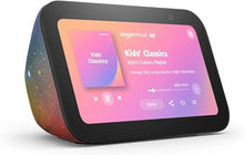 Load image into Gallery viewer, Amazon Echo Show 5 Kids (newest model), Designed for kids, with parental controls, Includes 1 year of Amazon Kids+, Galaxy
