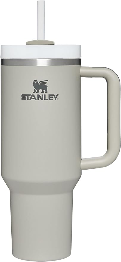 Stanley Quencher H2.0 FlowState Stainless Steel Vacuum Insulated Tumbler with Lid and Straw for Water, Iced Tea or Coffee, Smoothie and More, Flint, 40 oz