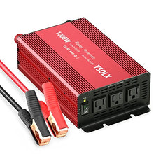 Load image into Gallery viewer, YSOLX 1000W Power Inverter 12v to 110v, DC to AC Converter with 3 AC Outlet, 1000 Watt Inverter for 12v Truck/Rv/Camping/Home/Emergency Power
