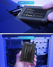 Load image into Gallery viewer, RAOYI 256GB Internal SSD SATA III 6Gb/s 2.5” Solid State Drive 3D NAND Flash Advanced SSD Hard Drive Up to 550MB/s SATA 3 SSD Upgrade Performance for PC Laptop
