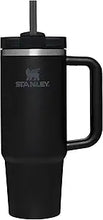 Load image into Gallery viewer, Stanley Quencher H2.0 FlowState Stainless Steel Vacuum Insulated Tumbler with Lid and Straw for Water, Iced Tea or Coffee, Smoothie and More, Black , 30 oz
